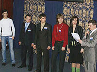 Фоторепортаж церемонии награждения Строитлеьный сайт 2007. Награждение в номинации«Архитектура и дизайн»