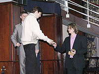 Фоторепортаж церемонии награждения Строитлеьный сайт 2007. Награждение в номинации «Услуги по ремонту и отделке»